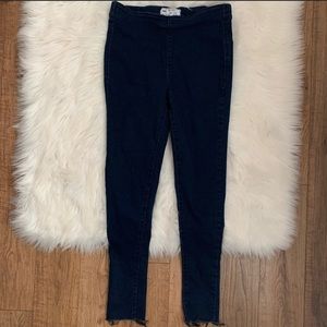 Free People High Rise Pull On Pant Jean